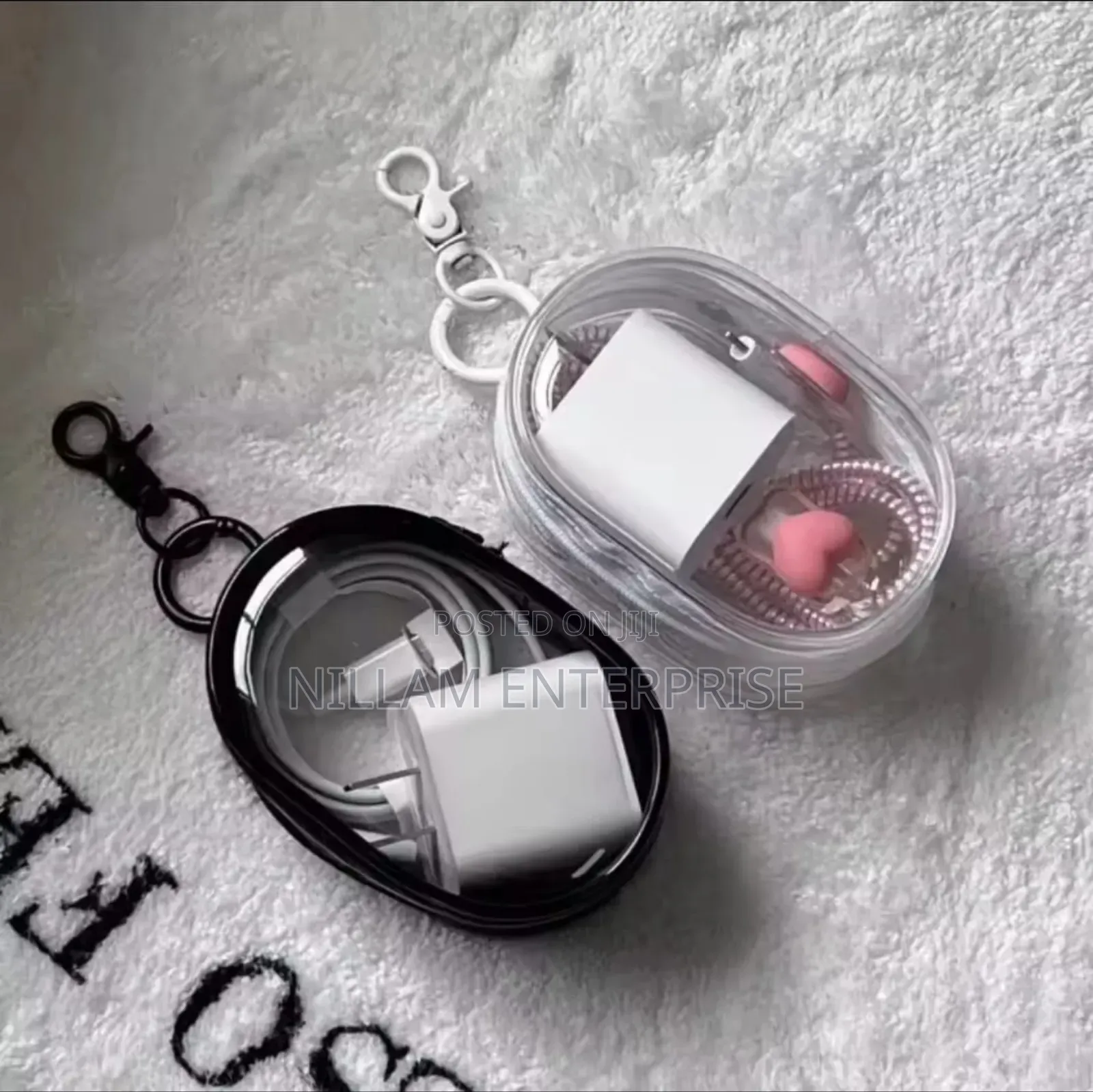 Portable Mini Clear Zipper Storage Bag*