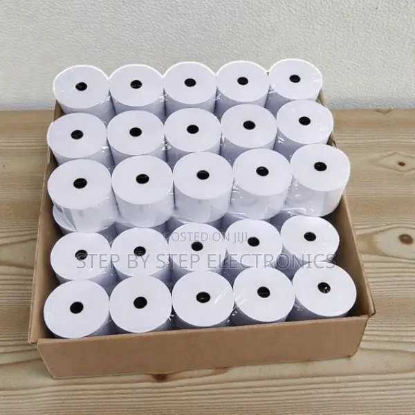 50 Rolls 80x80mm Thermal Paper Heat and Humidity Resistant