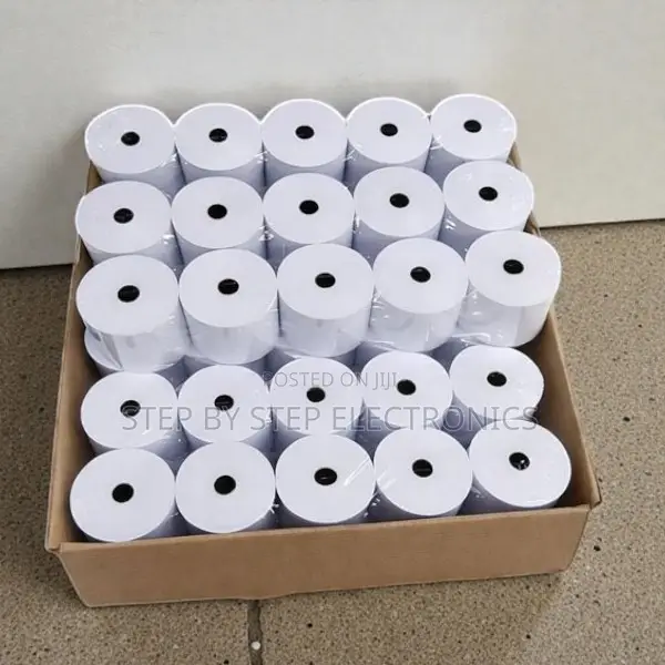 50 Pieces 80x80mm Thermal Paper Compatible With Leading Pos Brands