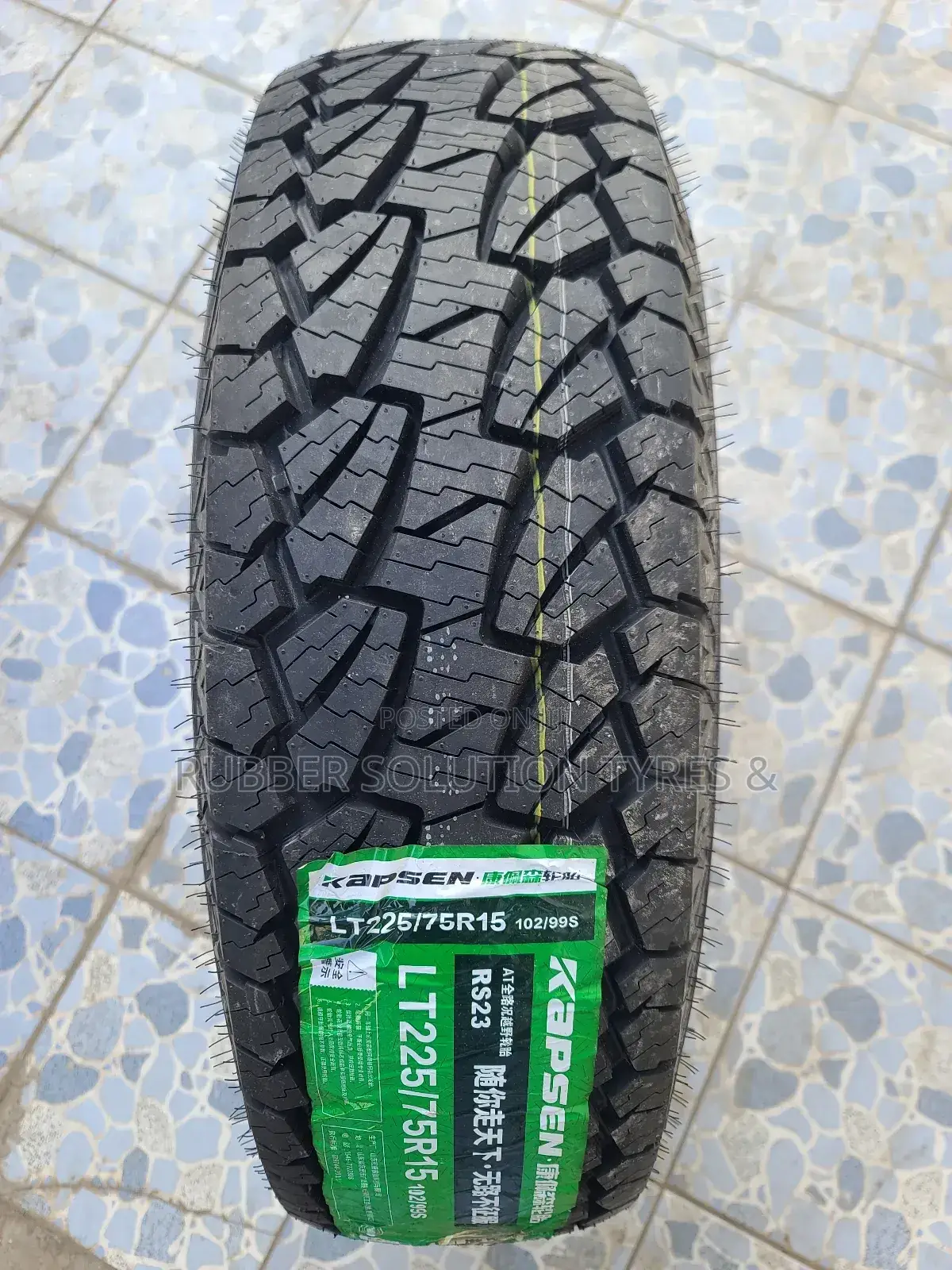 225/75r15 Kapsen Tyres Rs23 All-Terrain