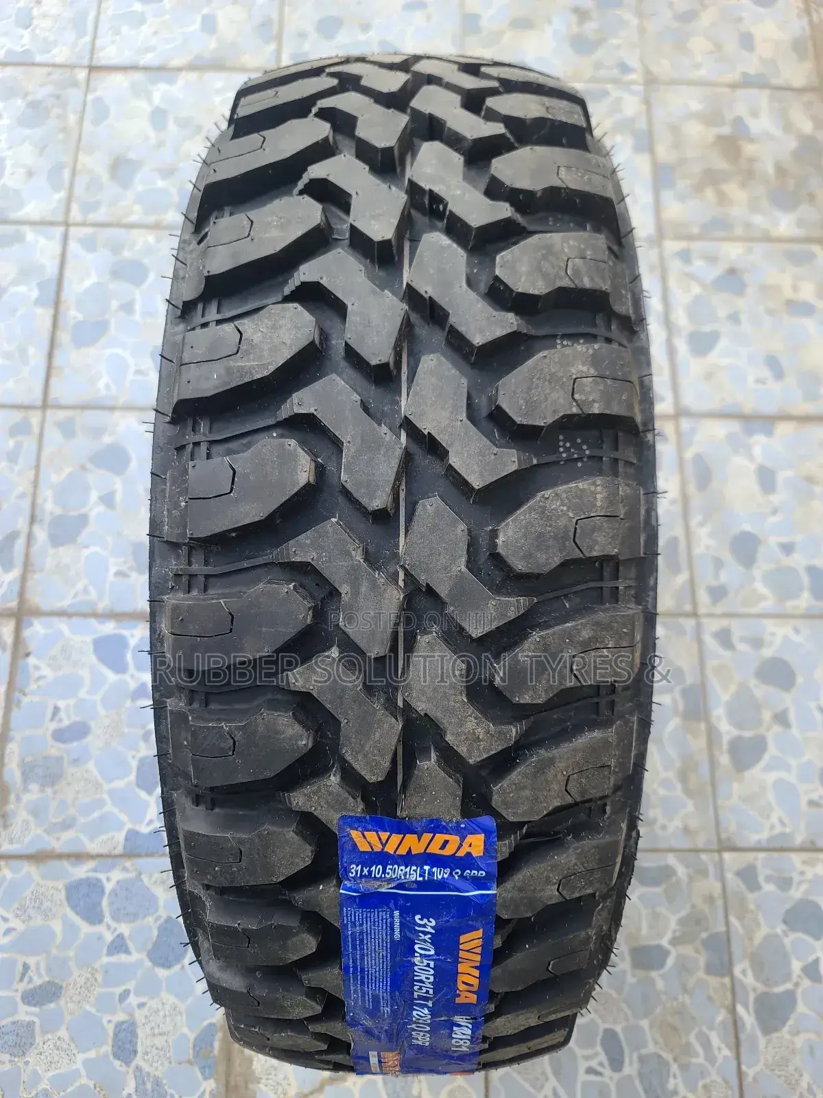 31x10.50r15 Winda Tires [M/T Mud-truck ]