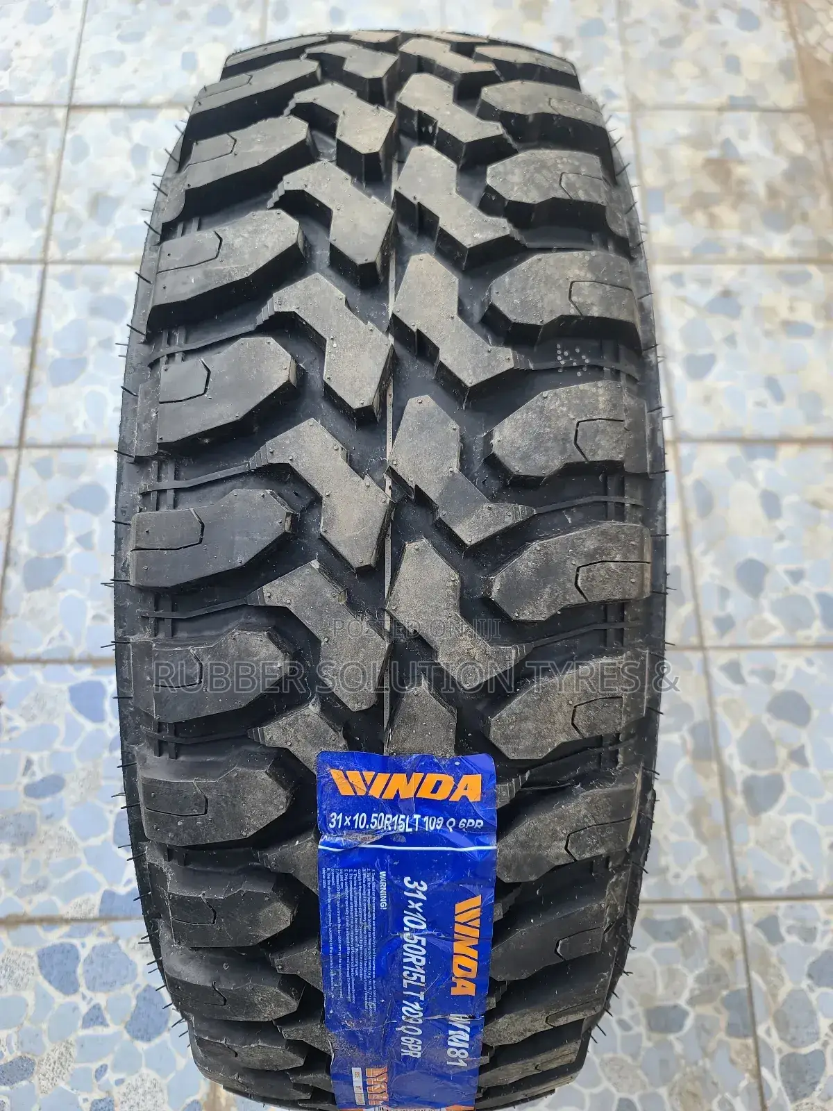31x10.50r15 Winda Tires [M/T Mud-truck ]