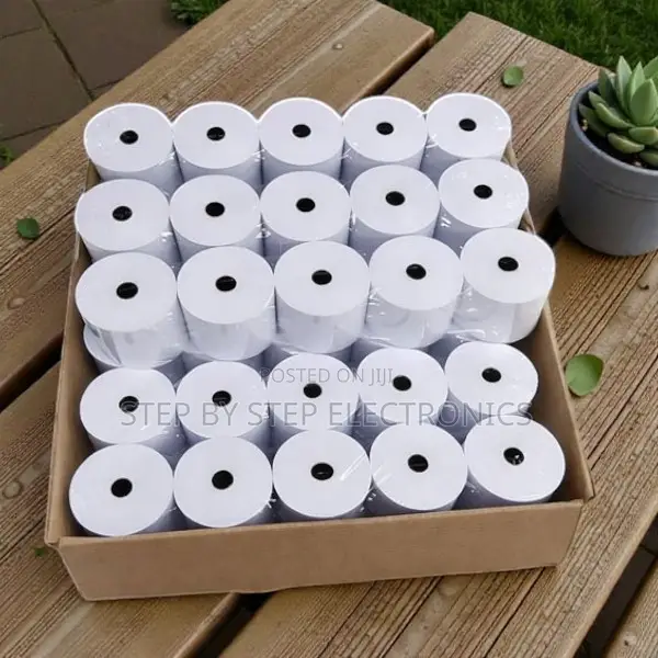 50 Pieces 80x80mm Thermal Paper Customizable Paper Widths Available
