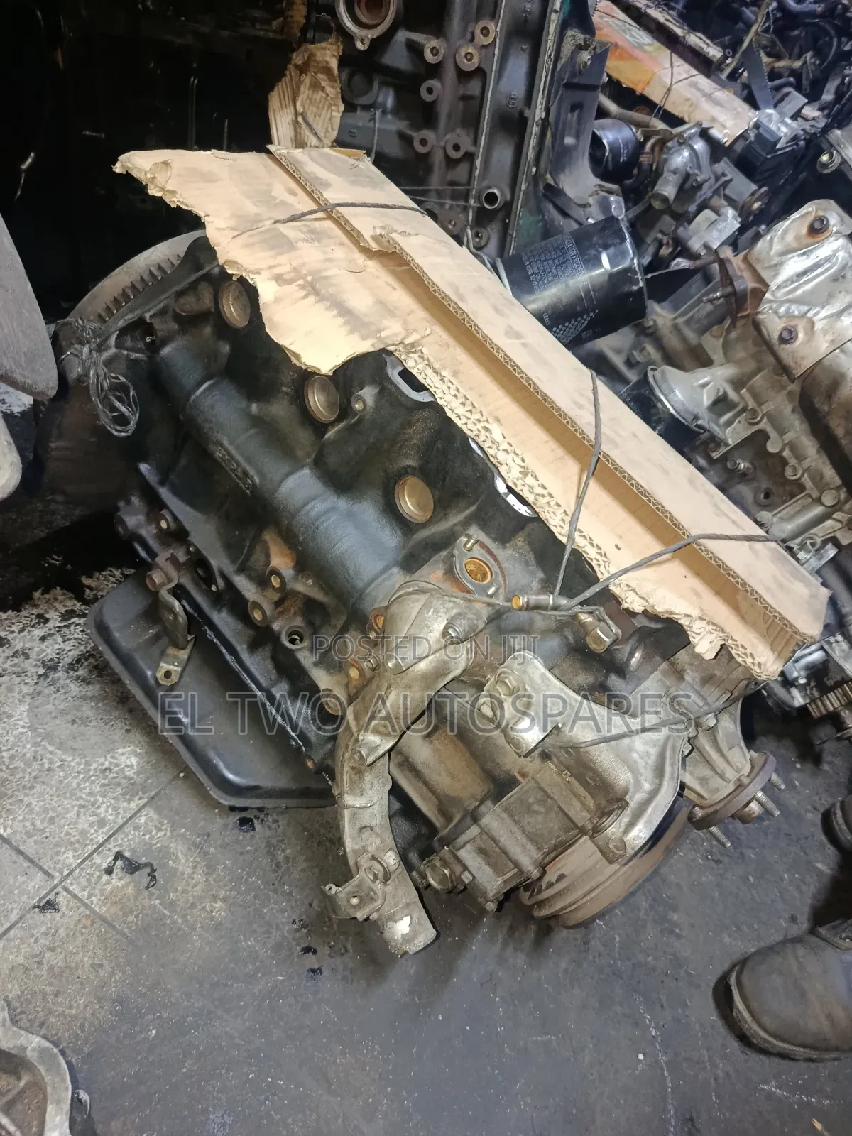 Toyota Prado Half Engine