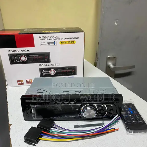 Mp3 Fm Radio Audio Stereo Small Mp3 Car Music Player Led Displayer