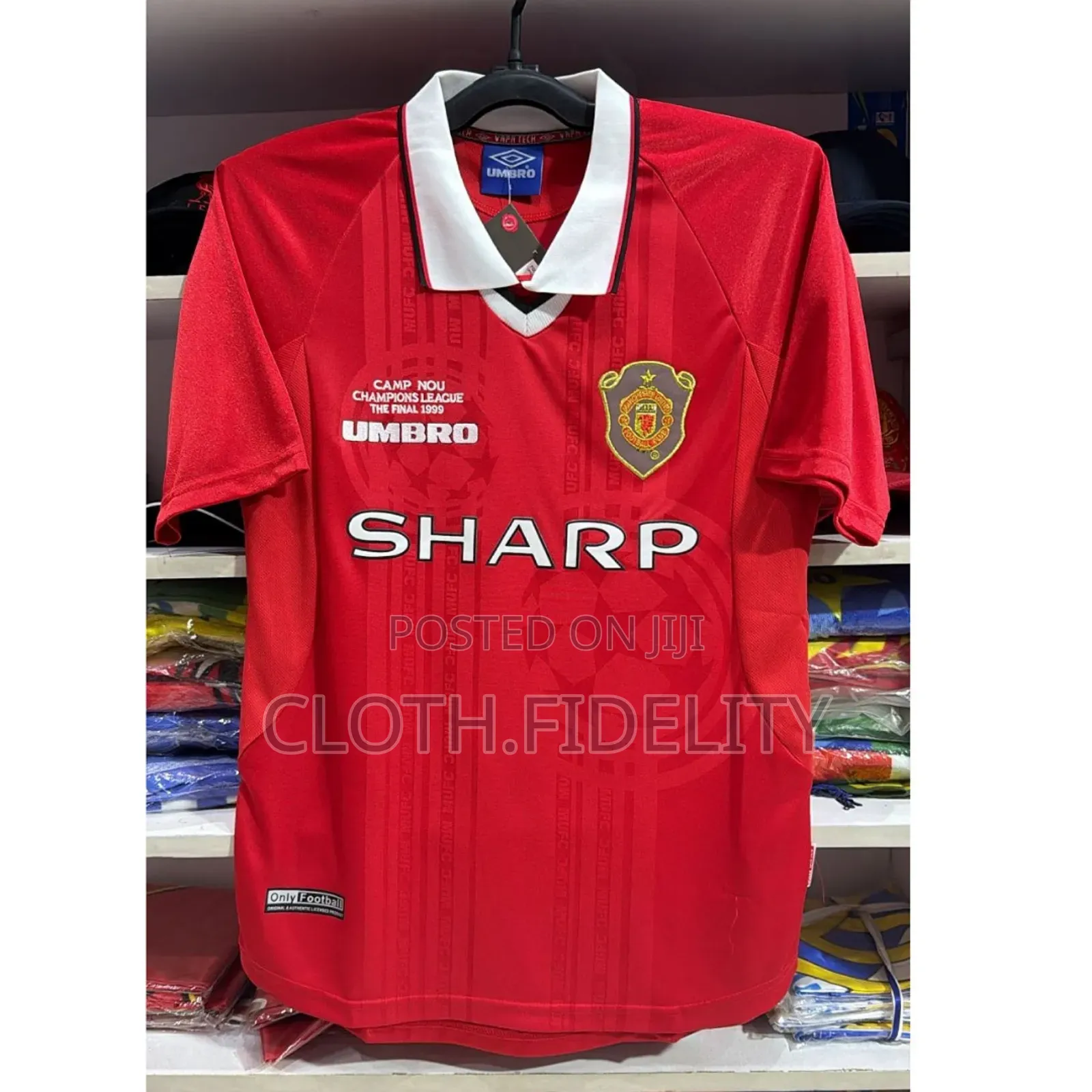 Manchester United Home 1999-2000 Retro Jersey.