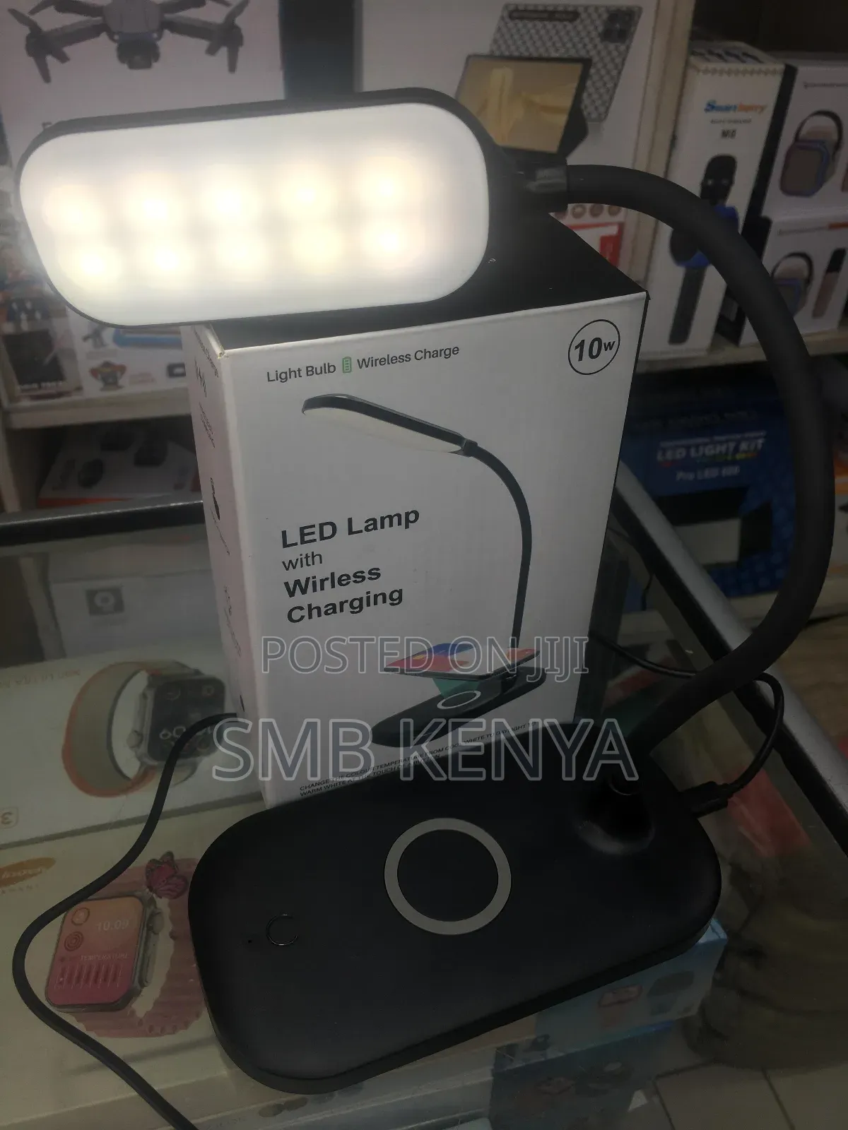 Led Desk Lamp With Wireless Charger