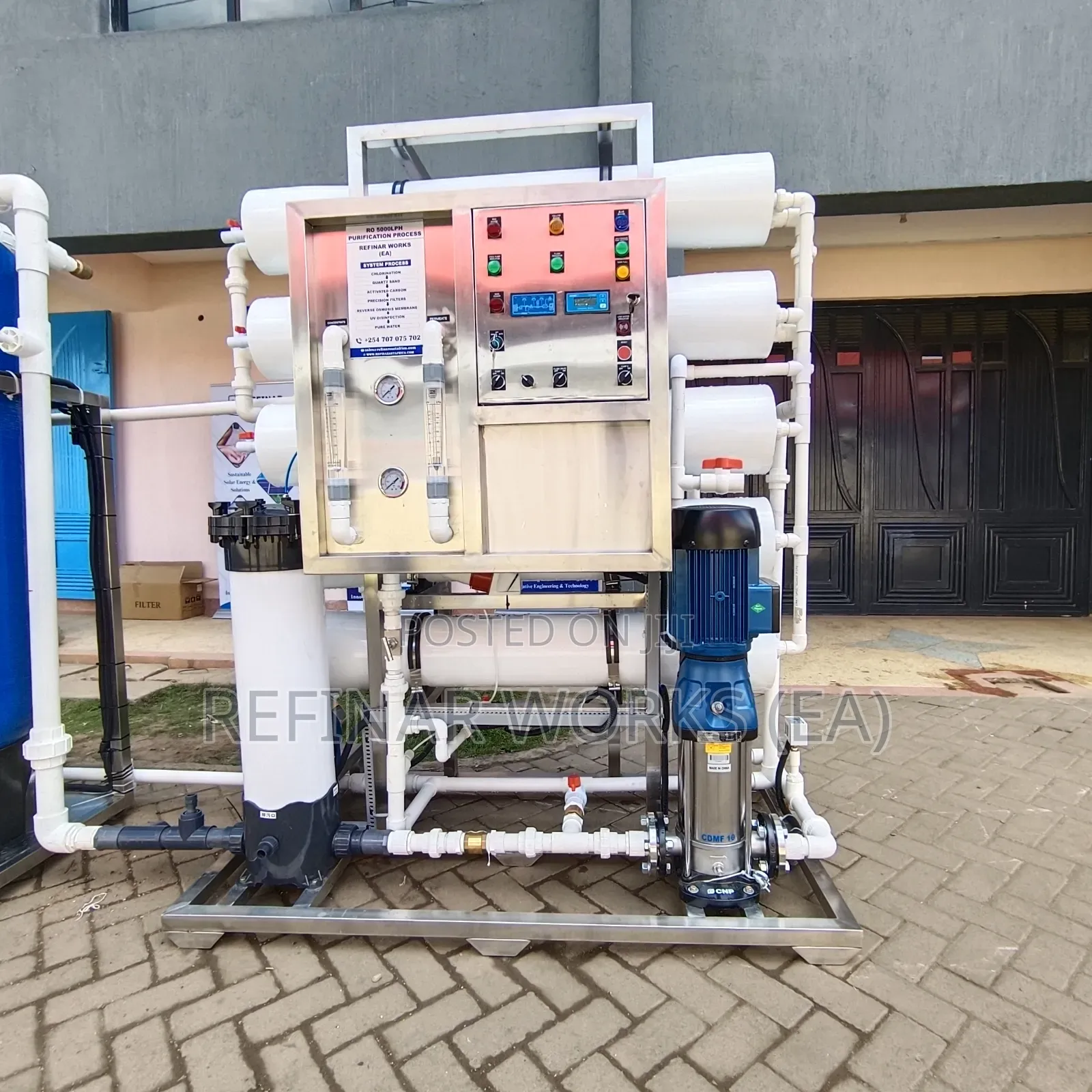 Heavy-Duty Reverse Osmosis System – 5,000 Litres Per Hour