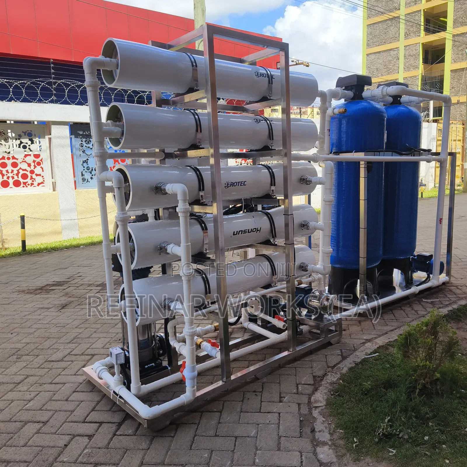 Industrial Water Treatment Plant – Reverse Osmosis 5000lph