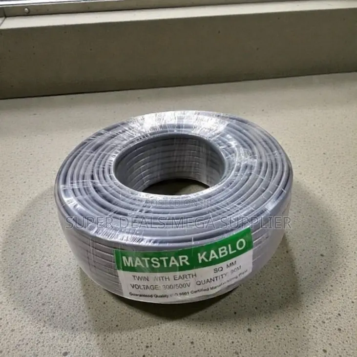Stable and Reliable 1.5mm 90m Twin With Earth Cable