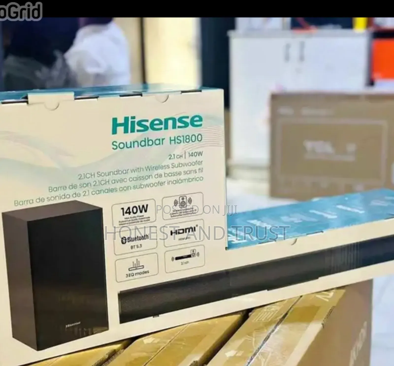 Hisense Hs1800 Sound Bar