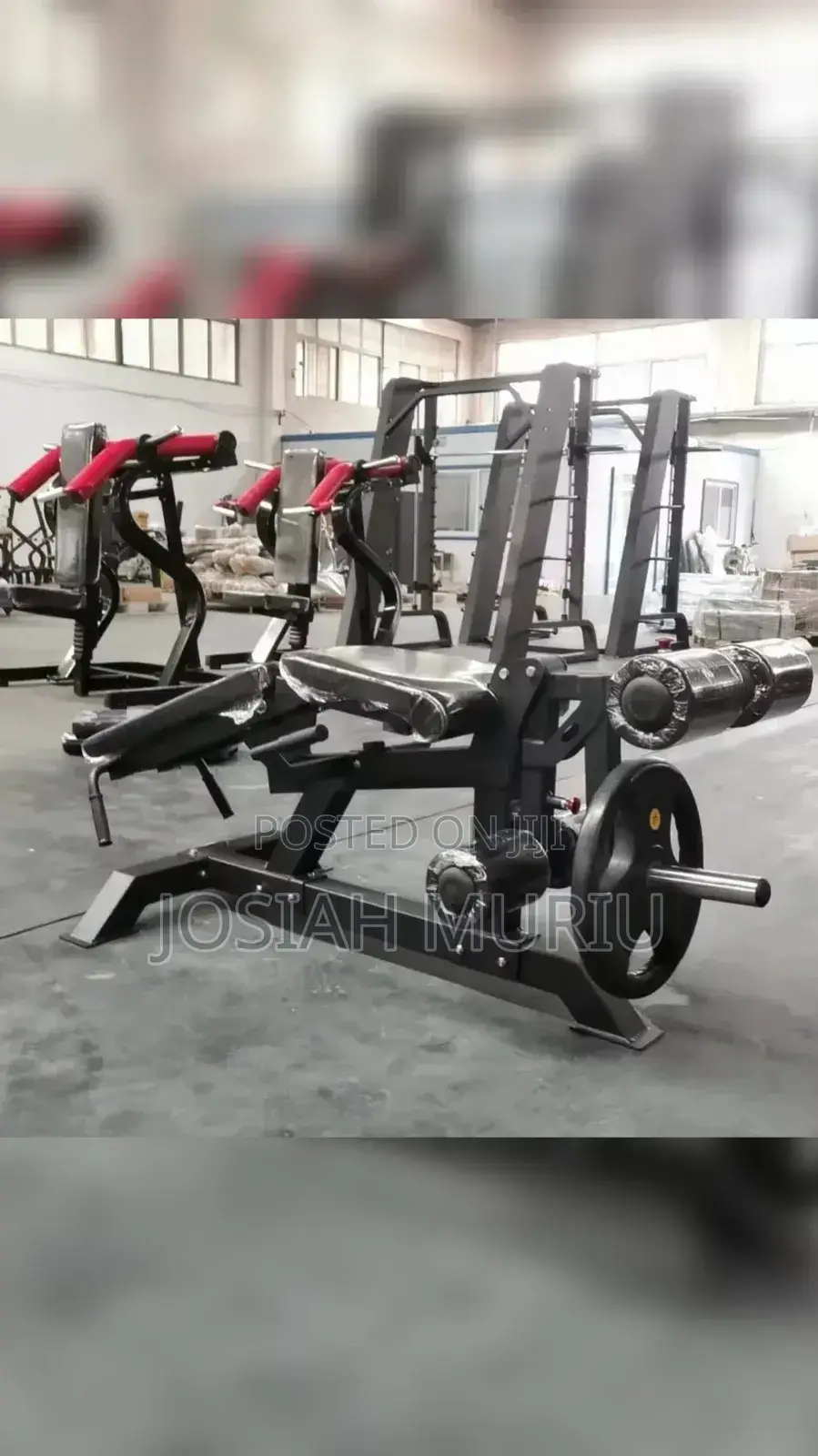 Plate Loaded Prone Leg Curl Extension