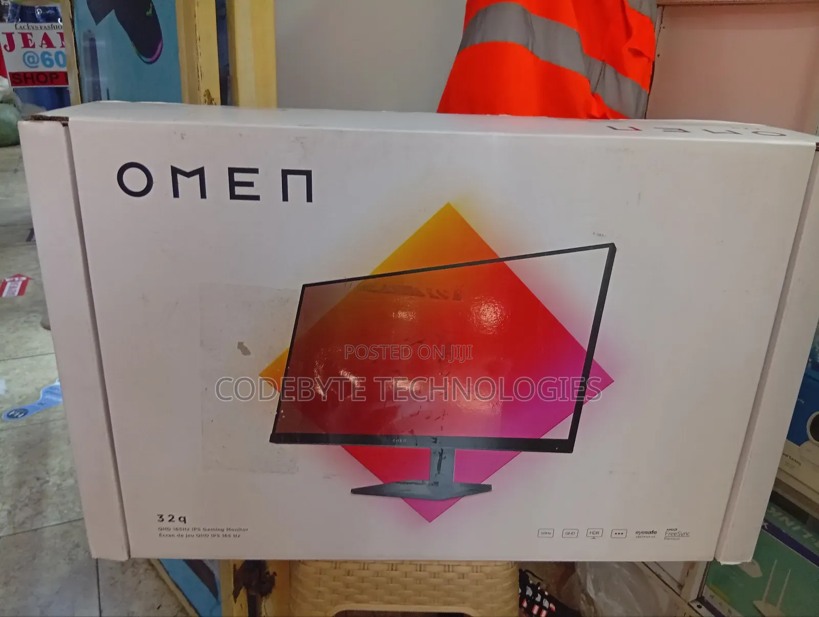 Hp Omen 32q QHD 165hz 32 Inch-Gaming-Monitor