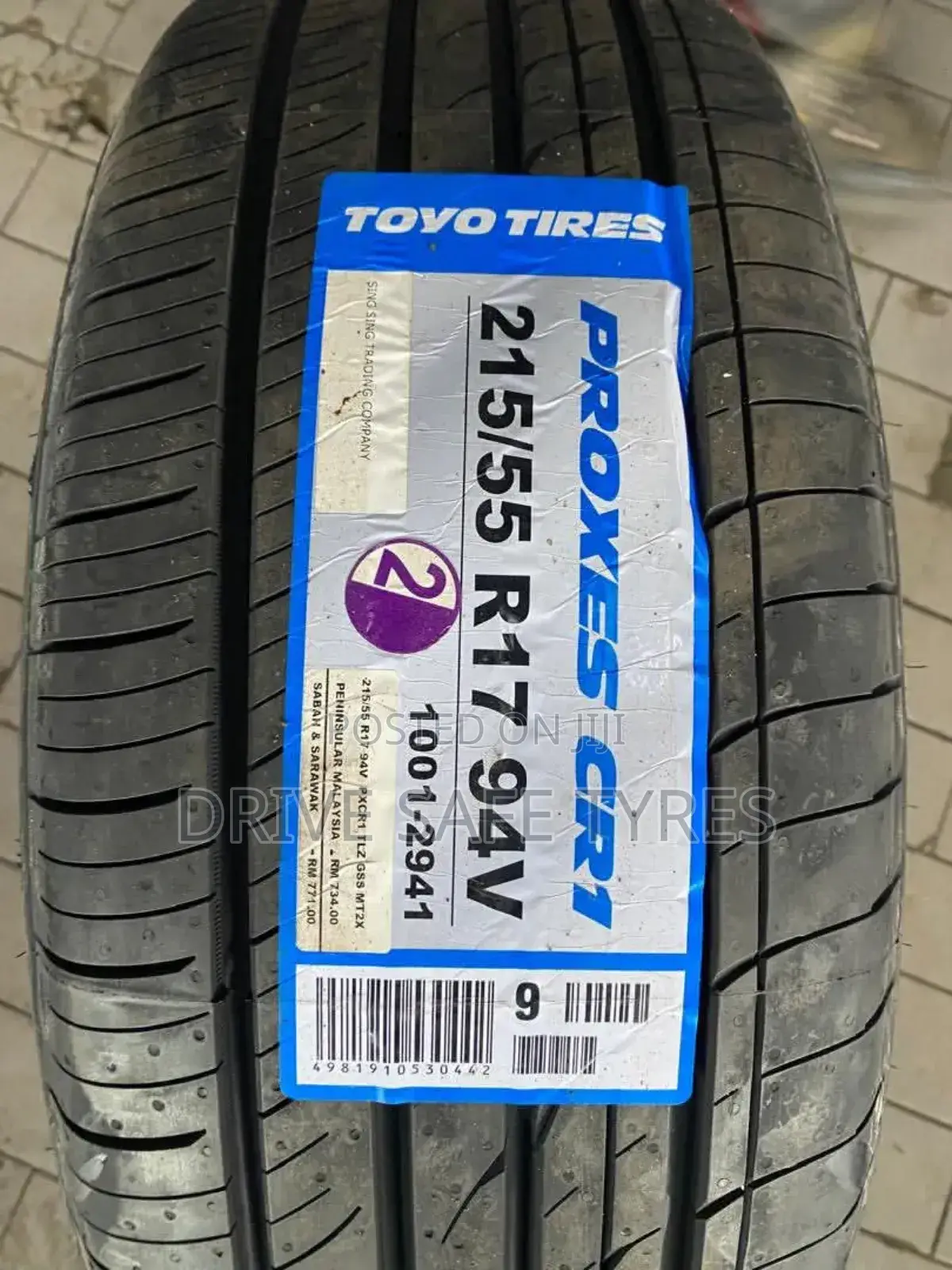 215/55 R17 Brand New Toyo Tyre