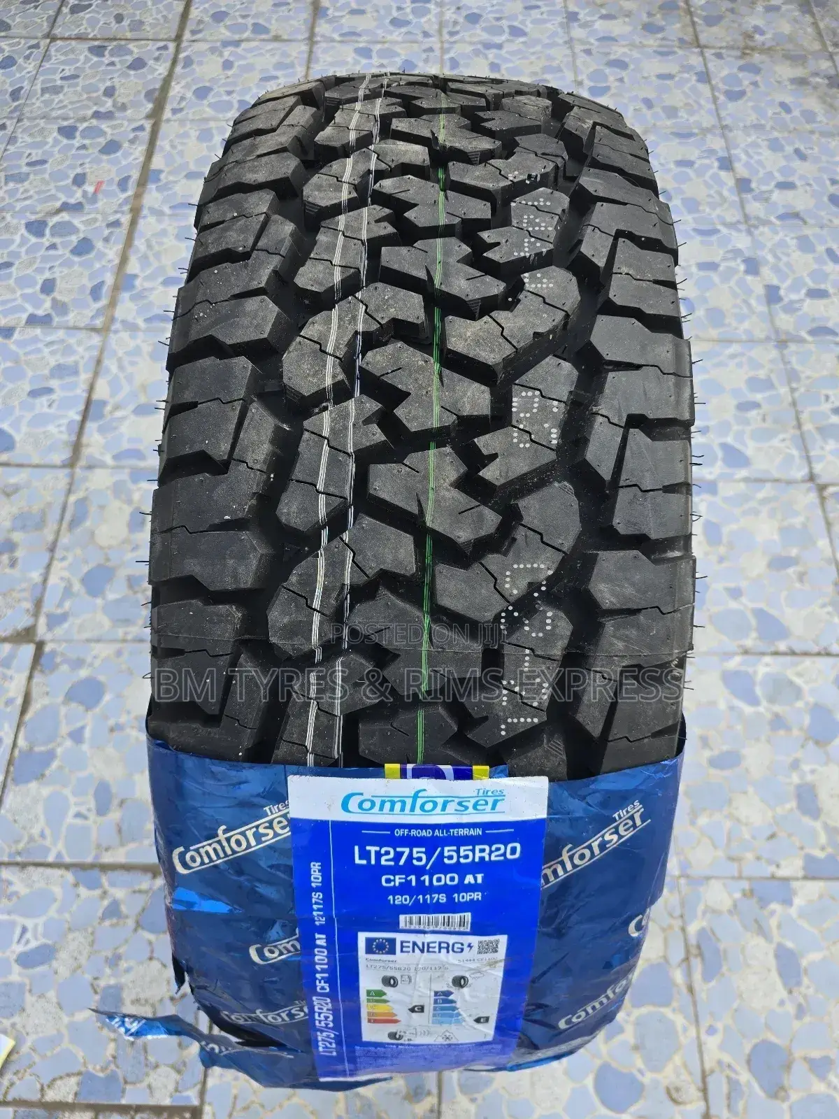 275 /55 R20 Comforser Tyres (All Terrein)