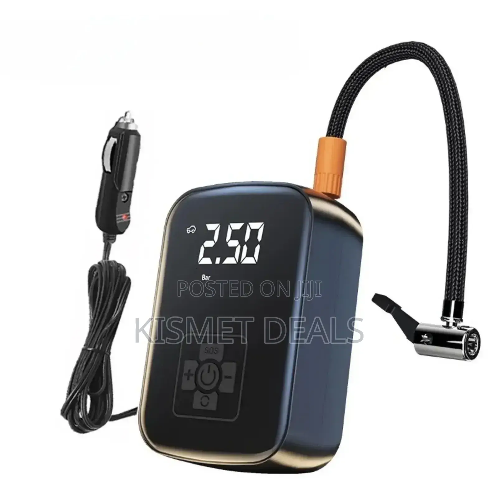 Wired Tyre Inflator Psi Mini Air Pump Compressor Pressure Electric