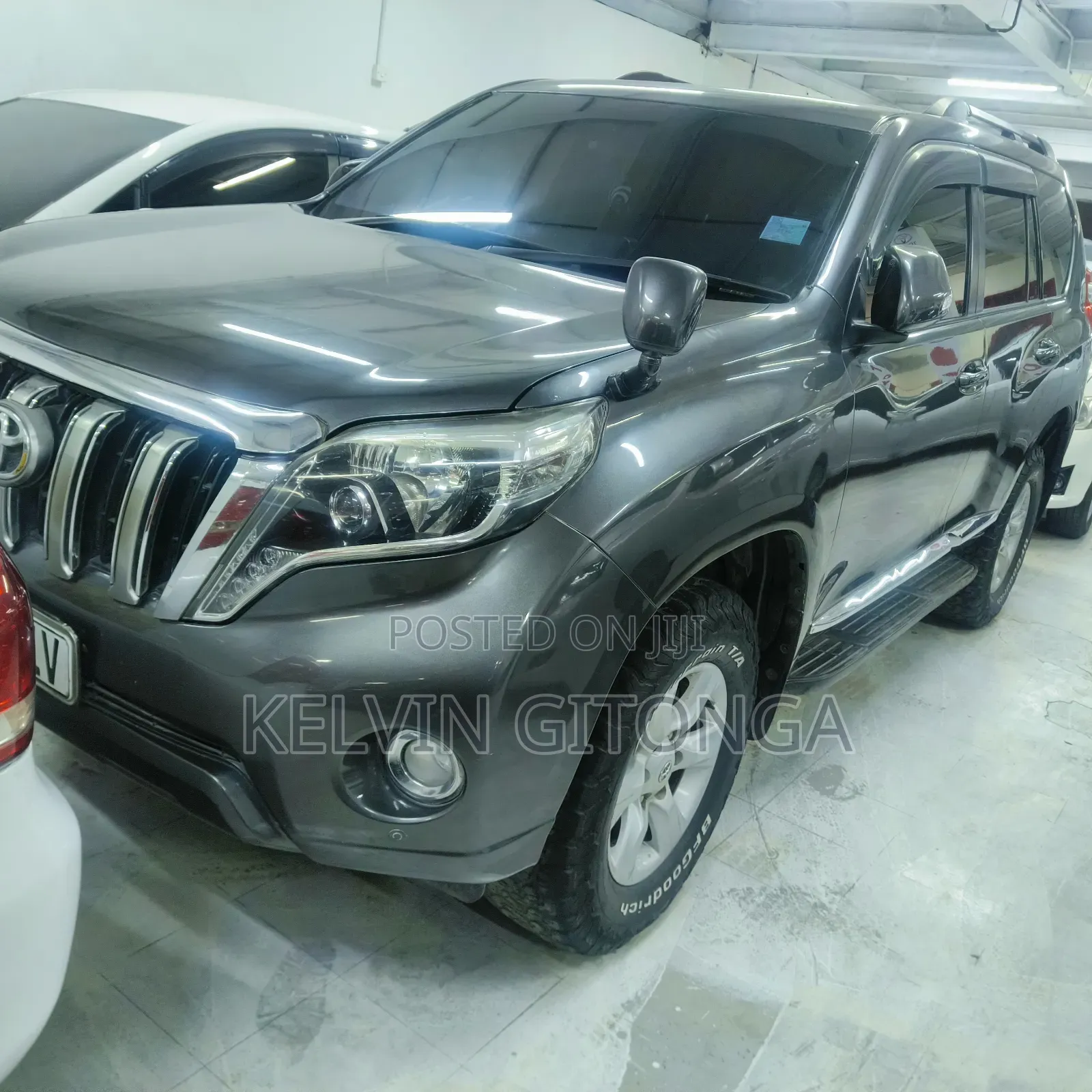 Toyota Land Cruiser Prado 2010 Gray