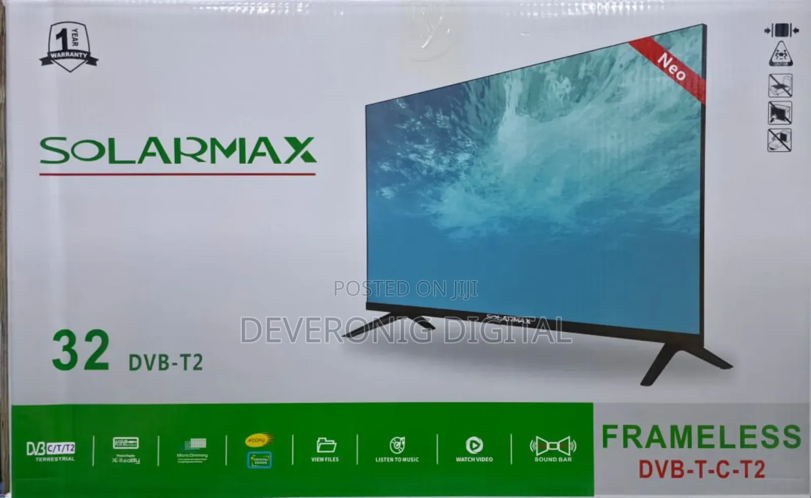 *Solarmax 32" Digital Tv