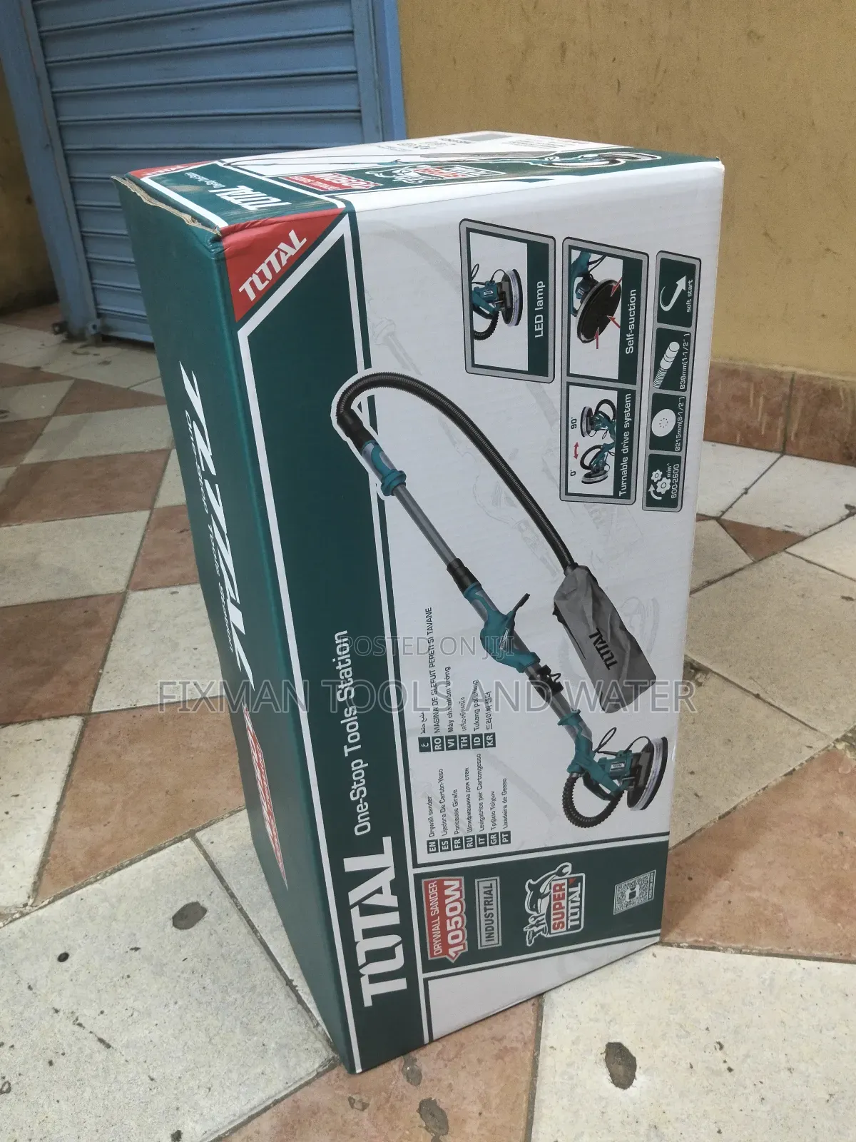 Big Commercial Total Drywall Sander 1050 Watts + Free Accessories