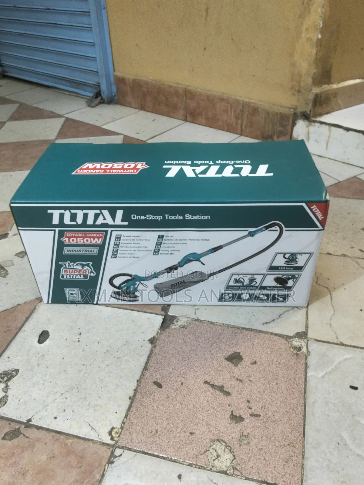 Big Commercial Total Drywall Sander 1050 Watts + Free Accessories