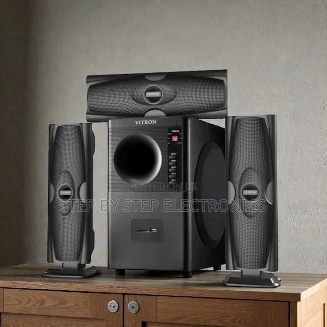 Heavy Duty Long Lasting Vitron V635 3.1 Channel Speaker System