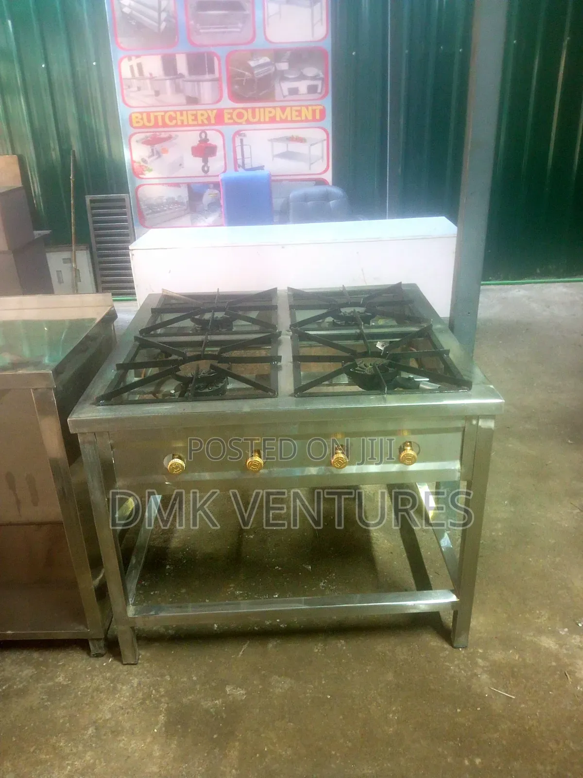 Exalted Stainless Four Burner Gas Cooker