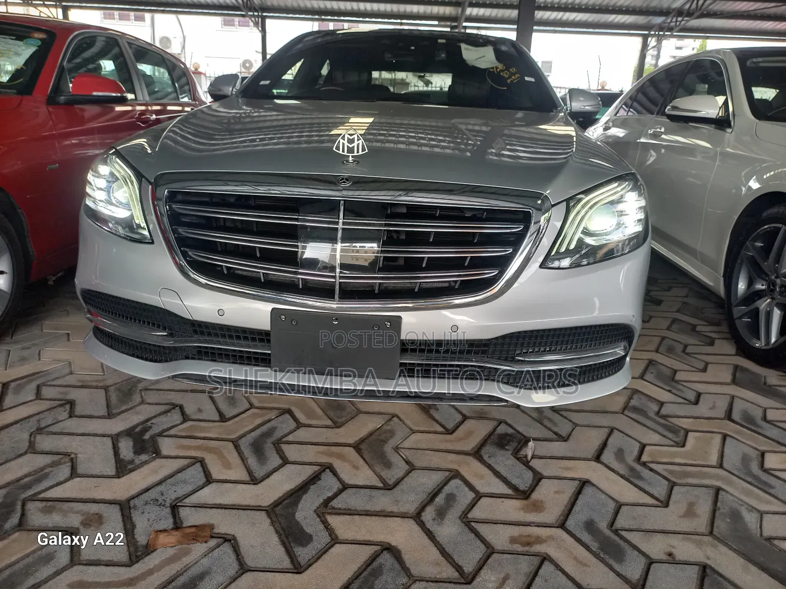 Mercedes-Benz S-Class S 560 4MATIC (C217) 2019 Silver