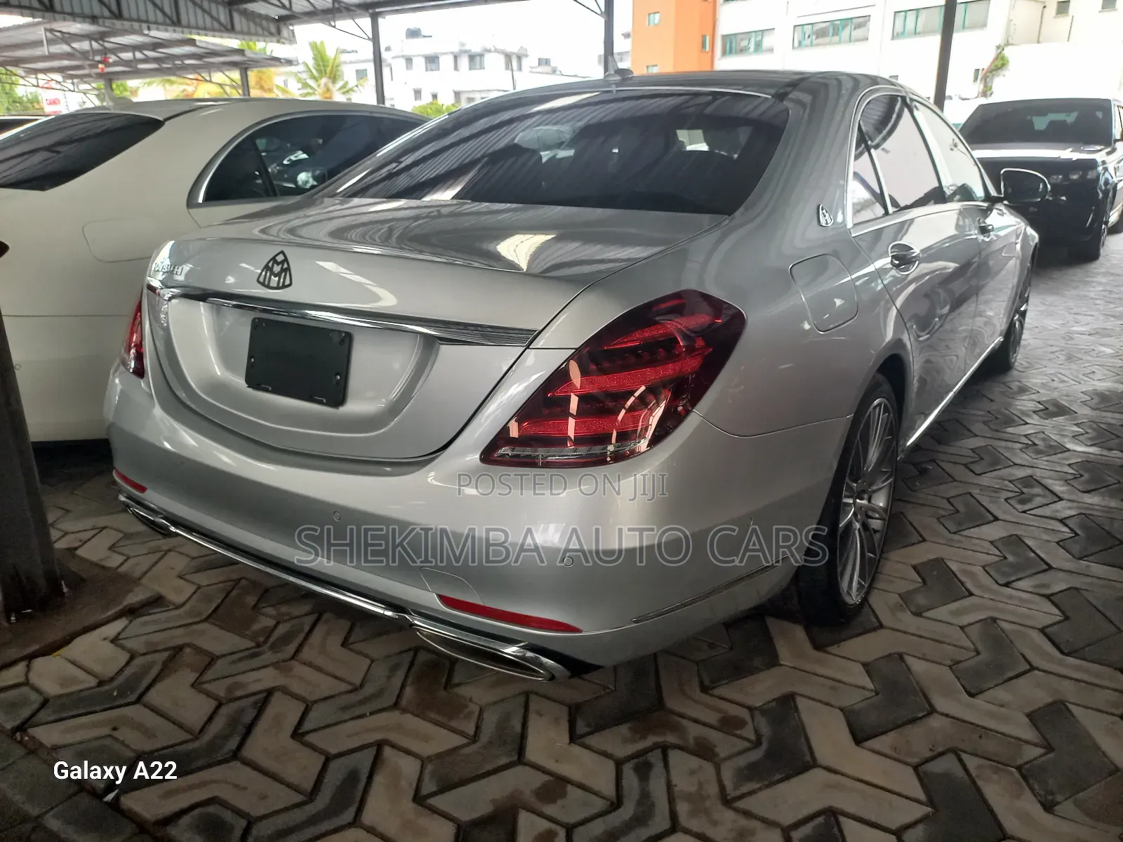 Mercedes-Benz S-Class S 560 4MATIC (C217) 2019 Silver