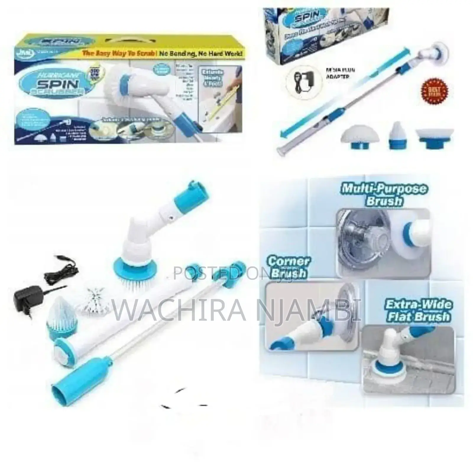 *Hurricane Electric Spin Scrubber*