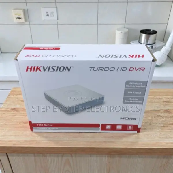 2 Year Warranty Hikvision 8ch Turbo Hd Upto 1080p DVR Machine- White