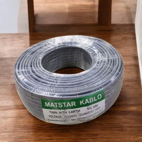 Best Performance 2.5mm 90m Twin With Earth Flat Electrical Wiring