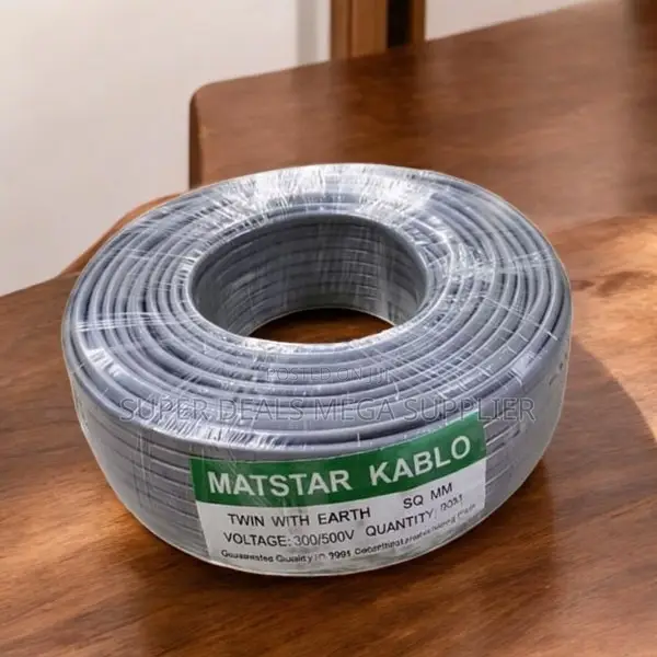 Resistant to Bending Fatigue 2.5mm 90m Twin With Earth Cable