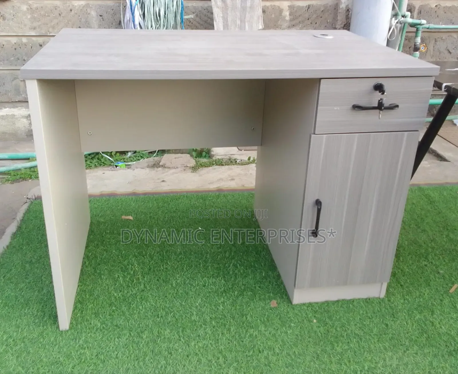 Modern Grey Study/Office Desk