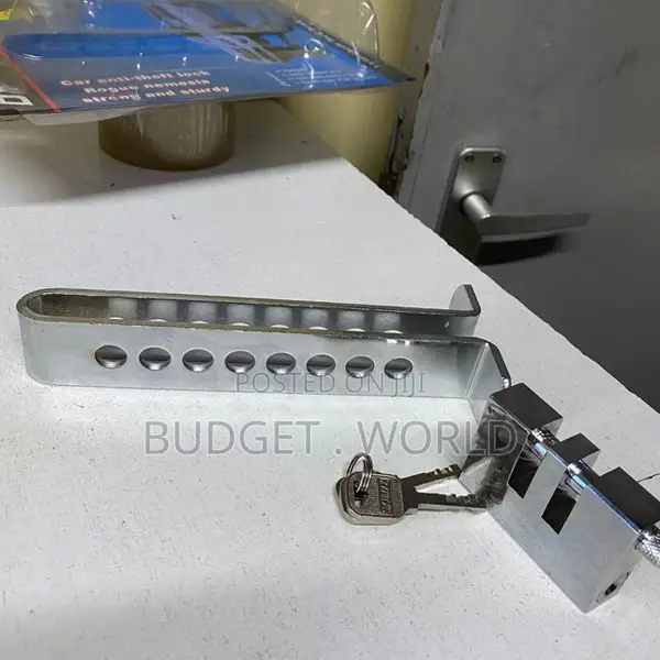 3 Keys Antitheft 8 Holes Clutch Lock Accele Pedal Metal Lock Security