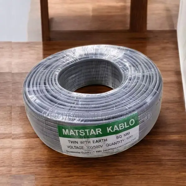 High Durability, Stable Performance 2.5mm 90m Twin With Earth Cable