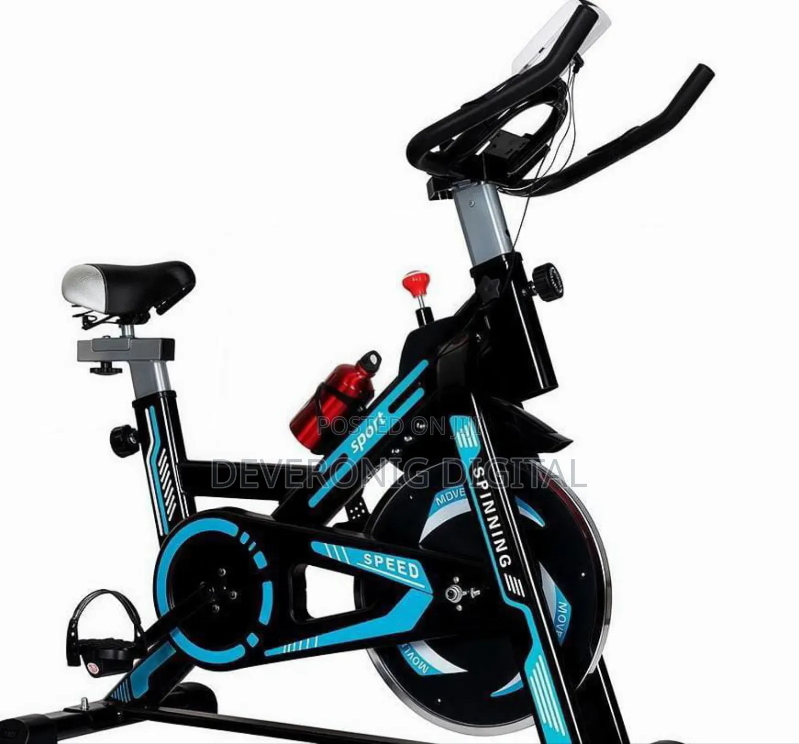 Cardio Spin Bike (Available in Blue and Red)