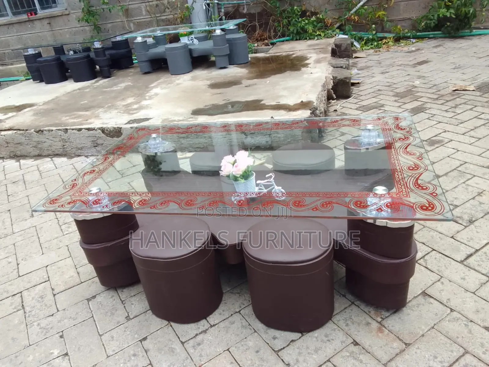 Coffee Table With Tempered Glass