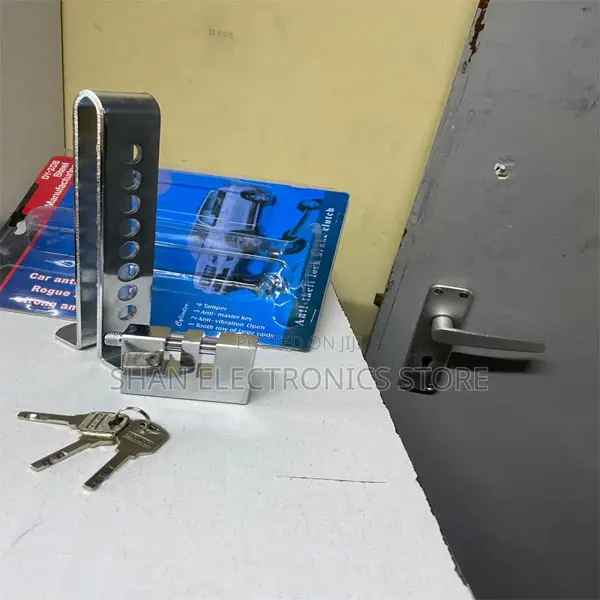 Quality Brake Pedal Lock, 8 Holes Steel Anti-Theft Clutch Pedal Lock