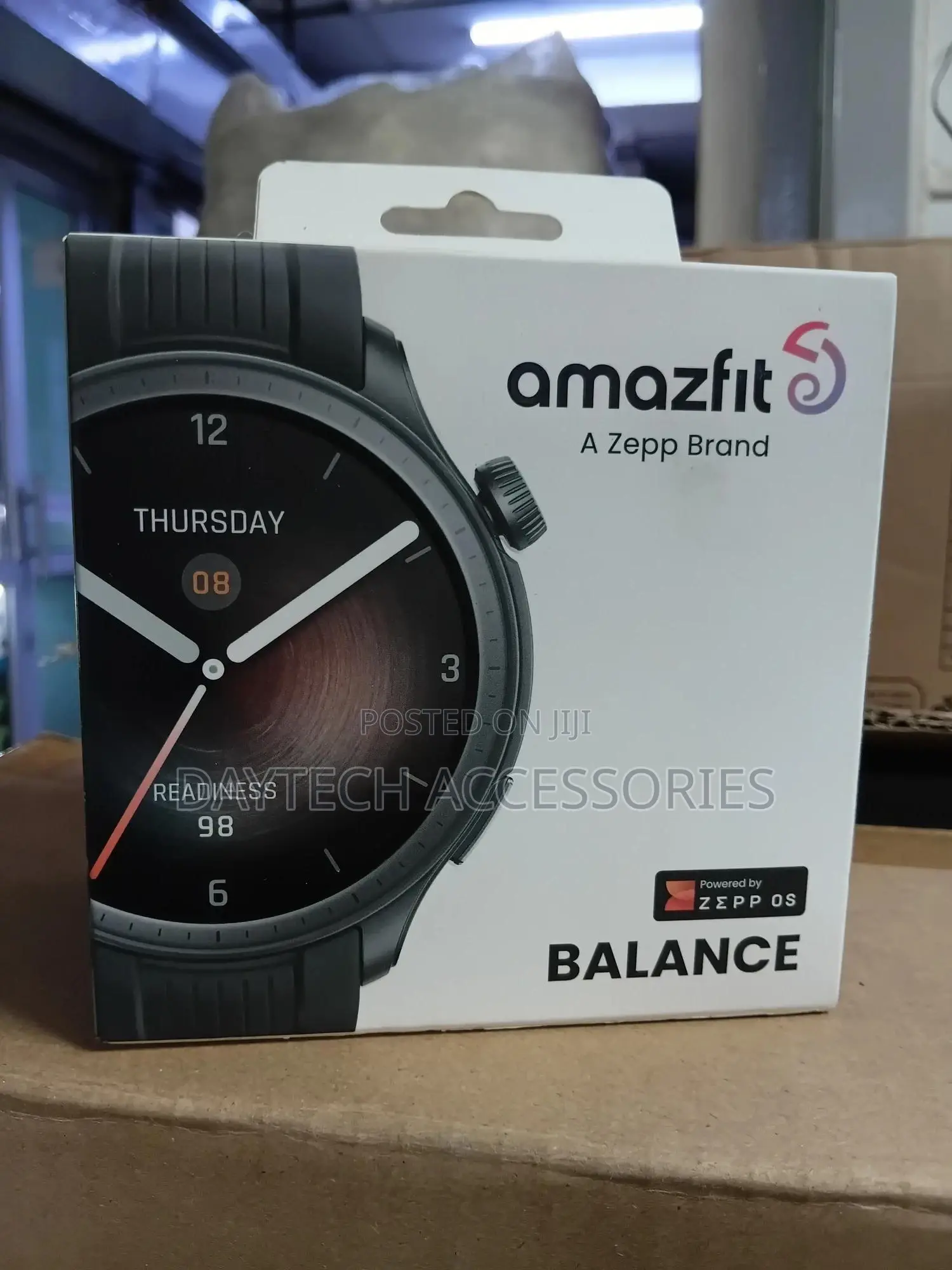 Amazfit Balance Smart Watch With Dual-Band,Gps ,Fitness Tracker -Black