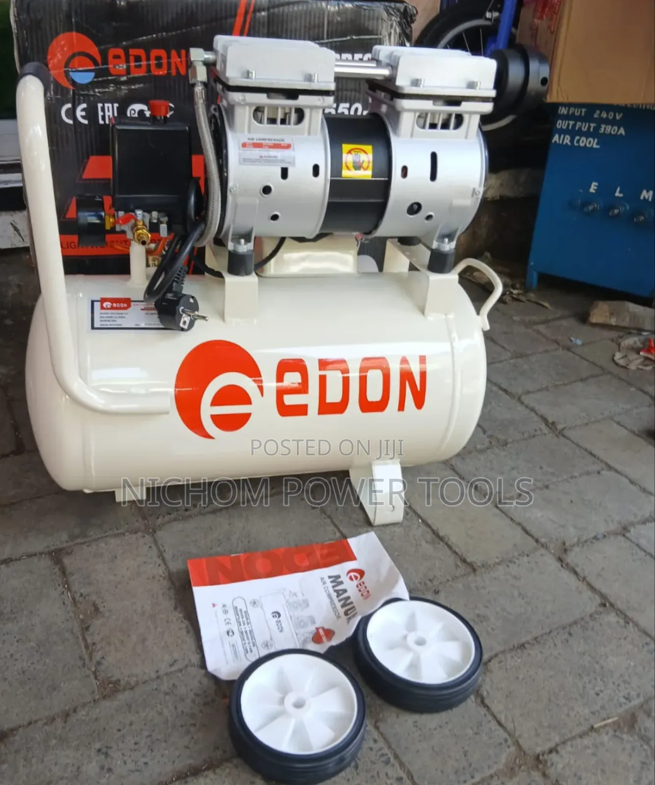 Edon 25ltrs Silent Air Compressor With Single Motor/25l Air Compressor