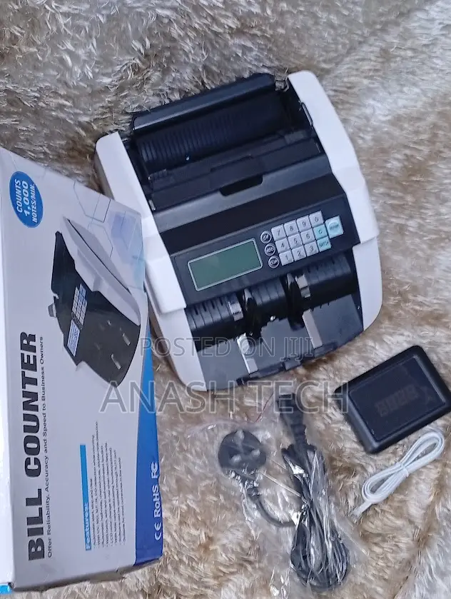 Automatic Money Bill Counter With Uv Mg Detection and Led Display