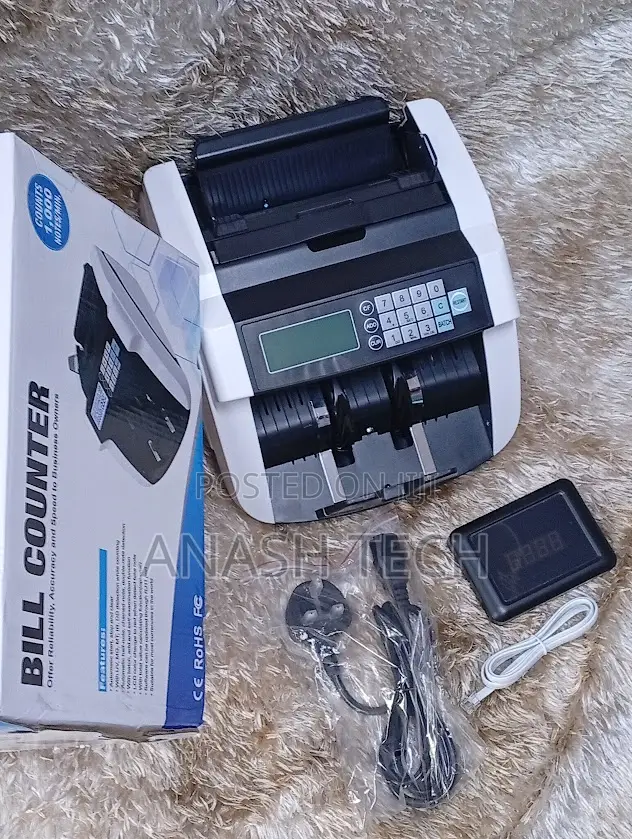 Smart Automatic Bill Counter With Uv Mg Detection Batching Function