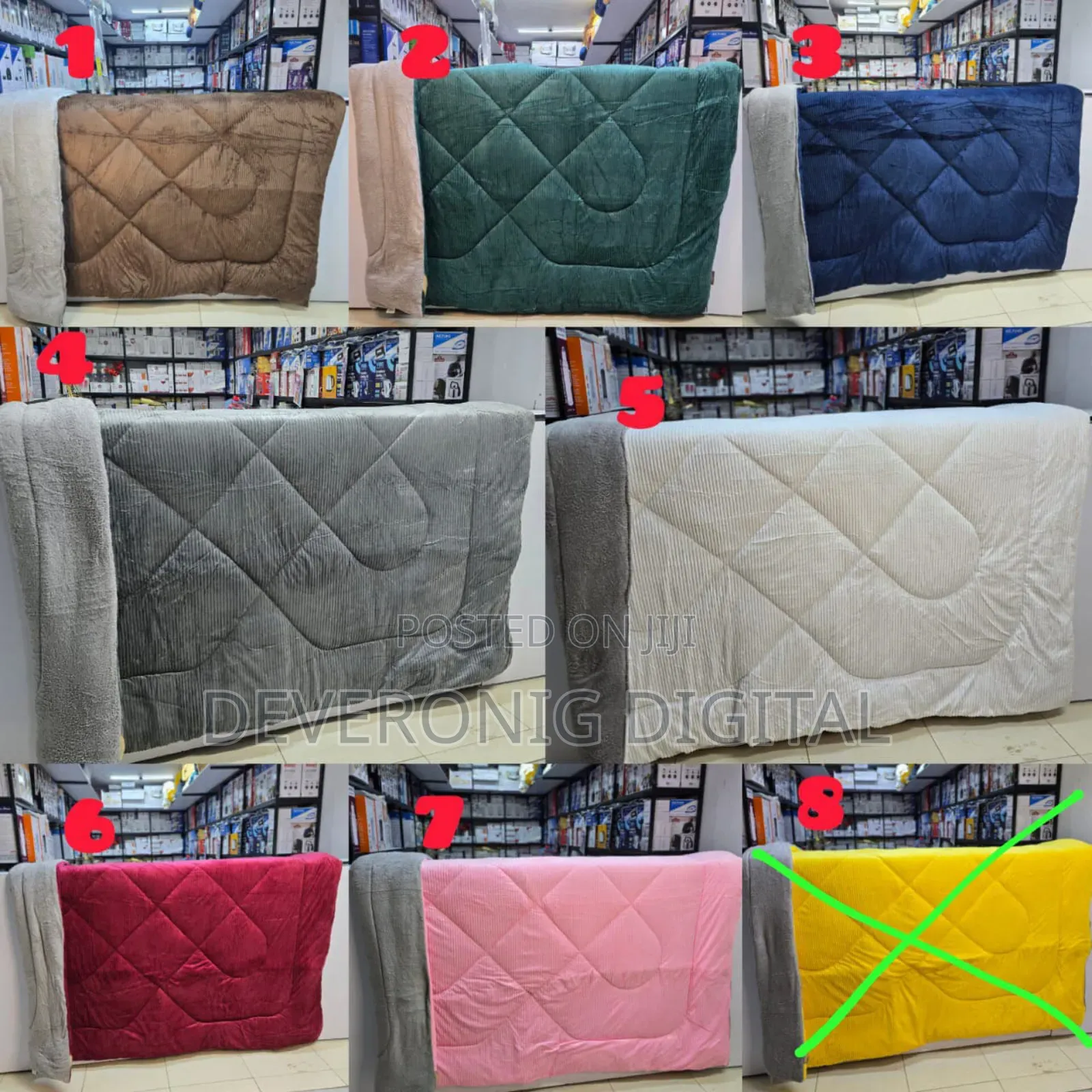 *Single Velvet Woollen Duvets