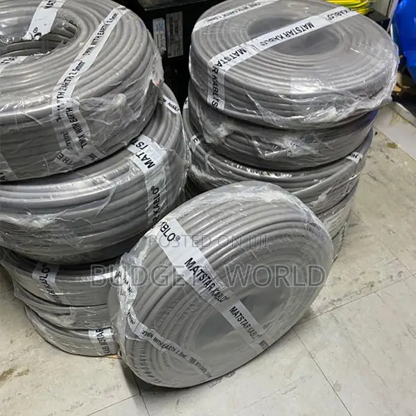 Grey 2.5mm2 300v/500v PVC Insulated +Twin With Earth 90m Roll