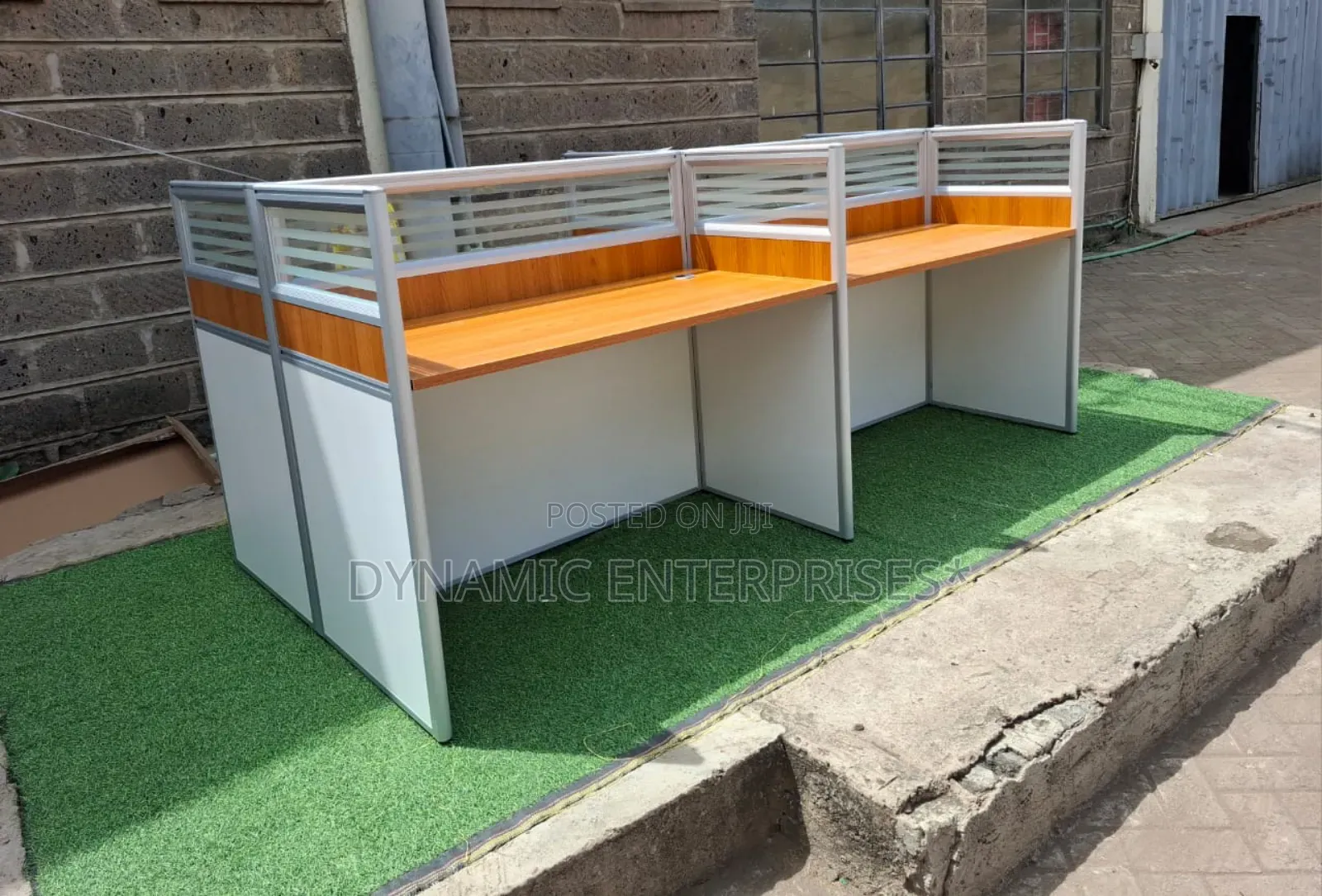 2-Way Office Workstation Office Desk(With Drawers)
