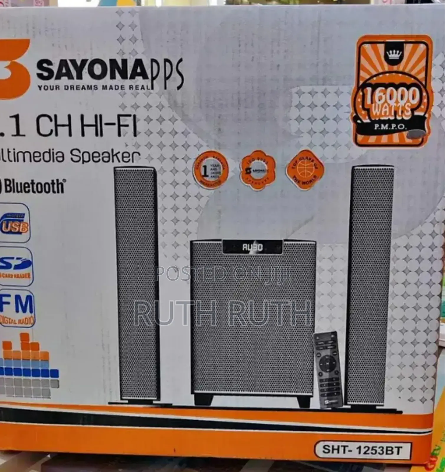 Sayona Sound Bar Sht1251bt