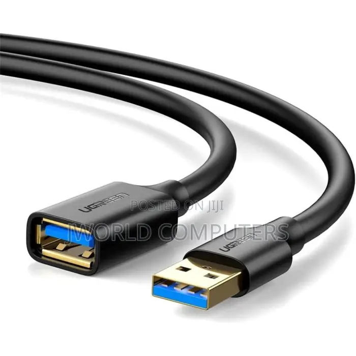 Ugreen Usb-a 3.0 Male to Female Extension Cable 10m Black - Us175