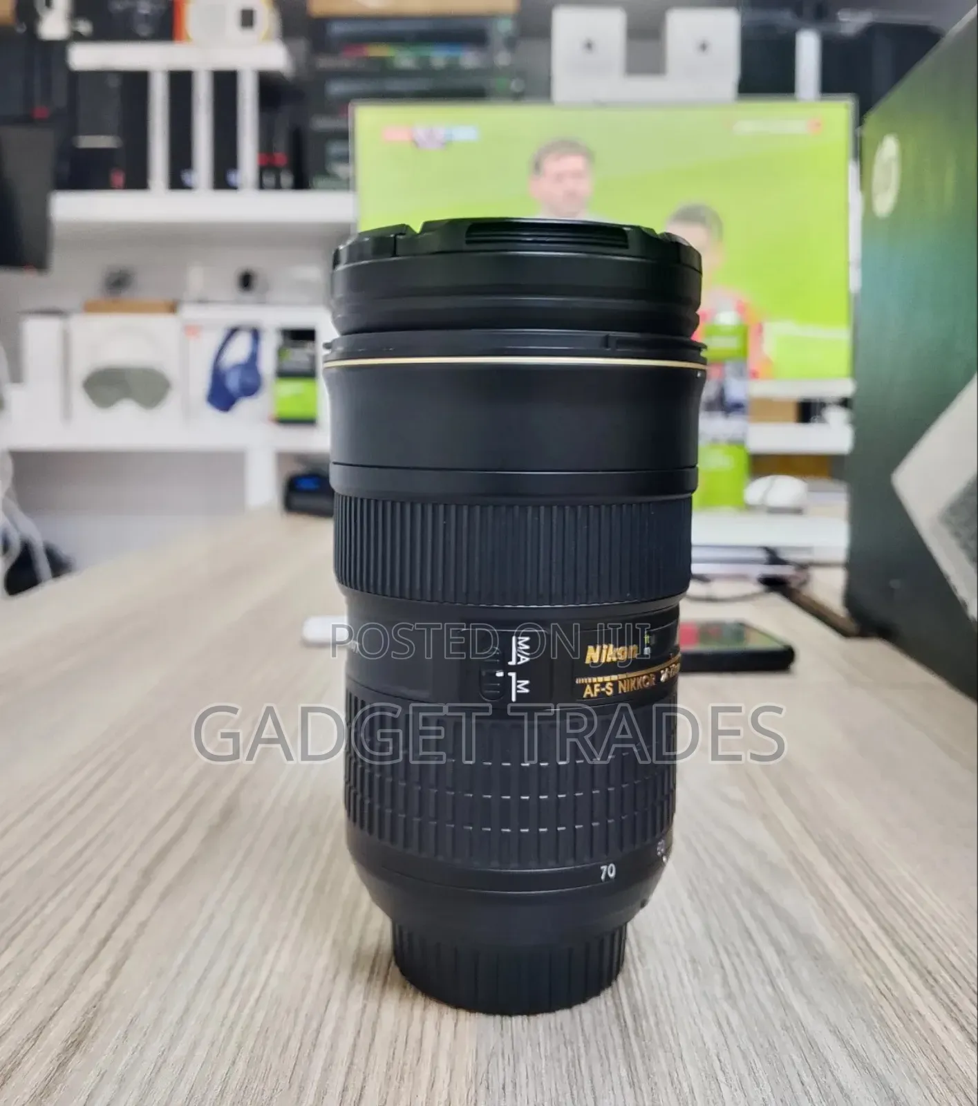 Nikon Af-S Nikkor 24-70mm F/2.8e Ed Vr Lens