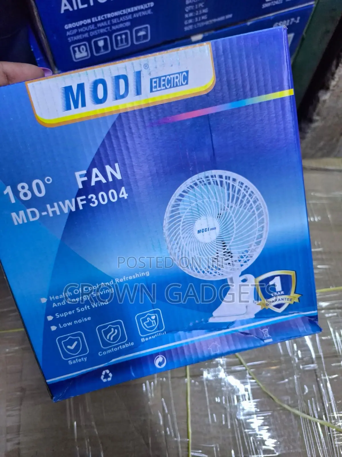 Md-Hwf3004 Portable Mini Clip Fan Quiet Powerful