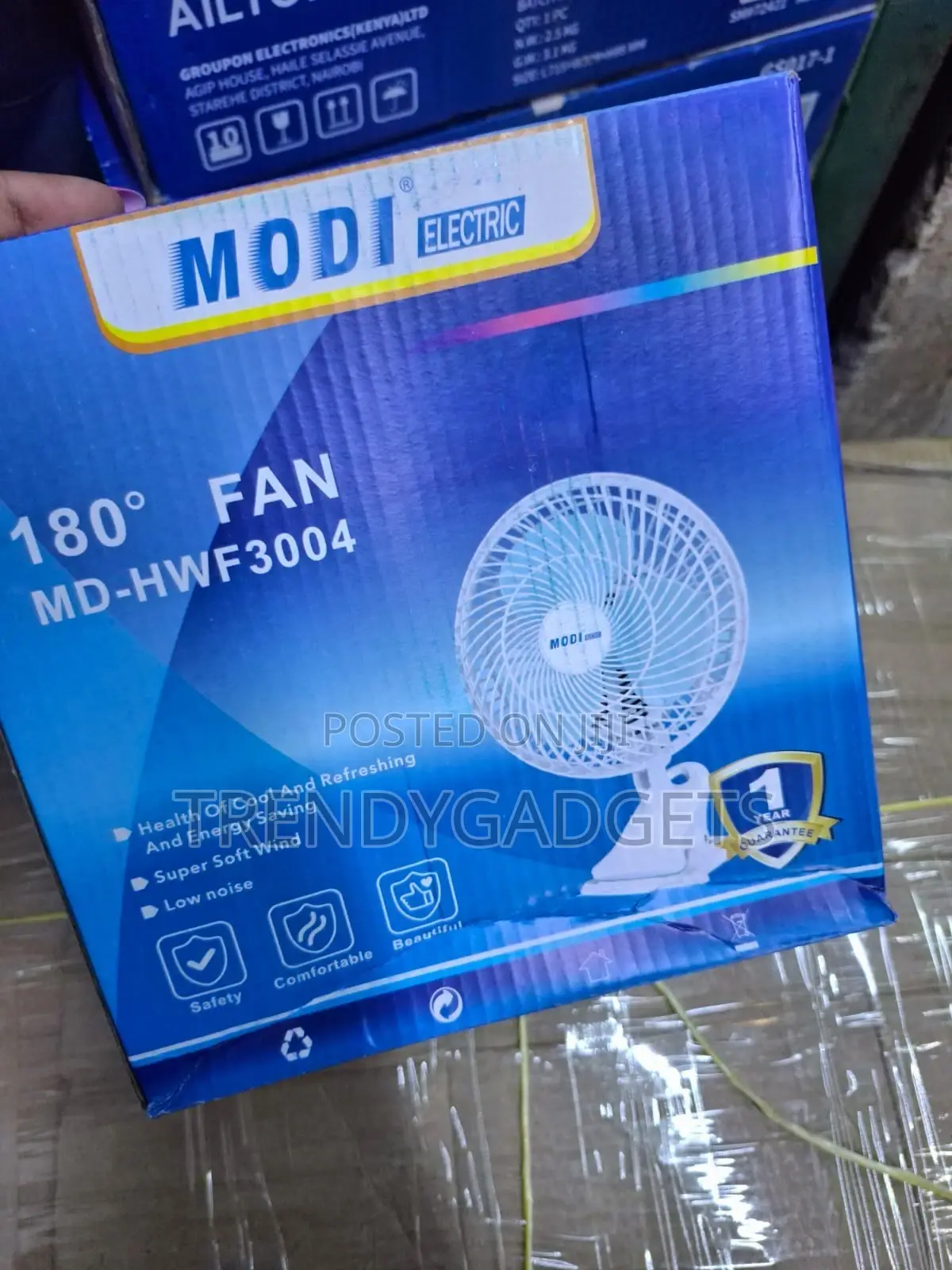 Md-Hwf3004 Portable Mini Clip Fan Quiet Powerful